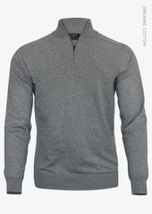 Brighton 1/4-Zip Men - Grey Melange